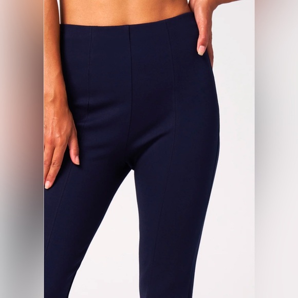 Franne Golde Perfect Ponte Slim Pant in Black Size M - Picture 3 of 10